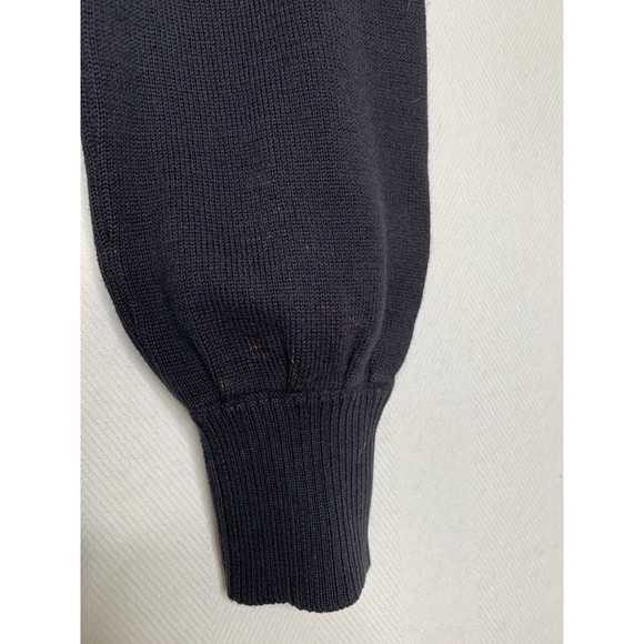 LACOSTE Mens Cotton Knit Jumper Sweater Size Small Black - Picture 11 of 11